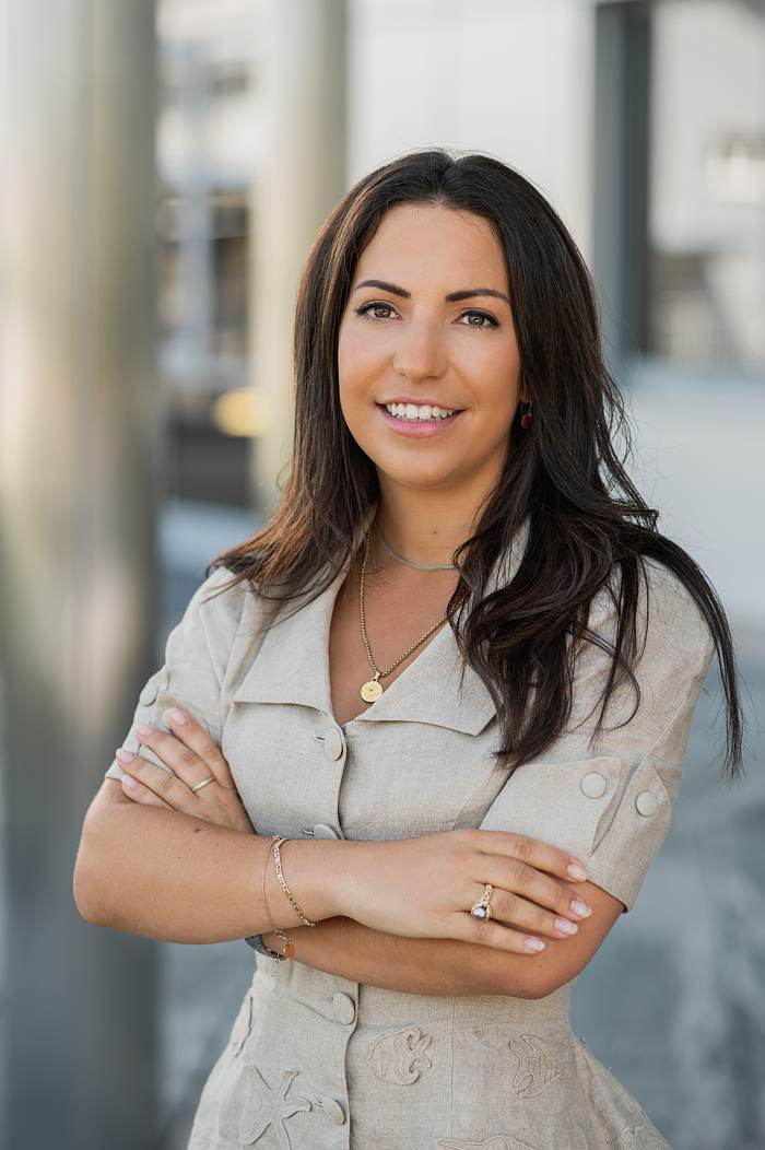 Portrait of Tatiana Schmid, independent consultant, House of Motion Studio